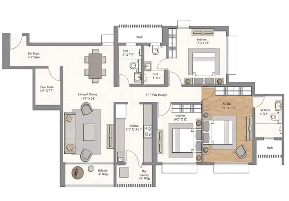 3 BHK